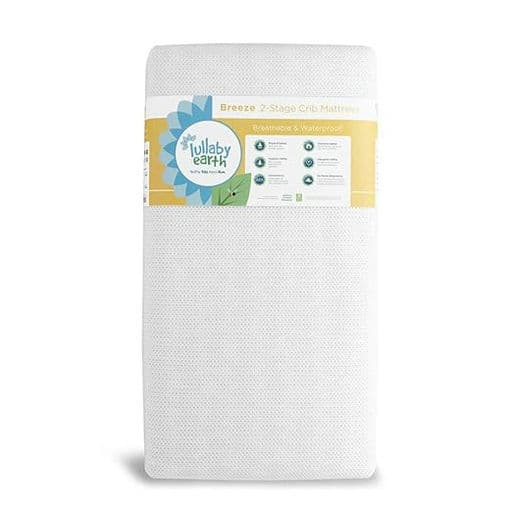 Lullaby Earth Breathe Safe 2-Stage Breathable Crib Mattress