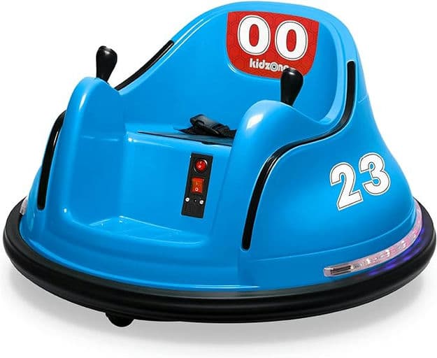 Kidzone 6V Electric Ride On Bumper Car for Kids & Toddlers