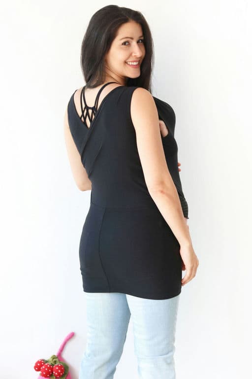 Basic Black - Newborn Baby Carrier