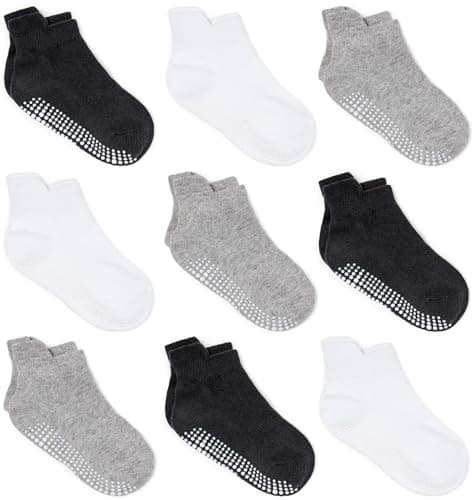 Zaples Baby Non Slip Grip Ankle Socks