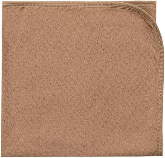 Quincy Mae Unisex Pointelle Baby Blanket, 33” x 33”