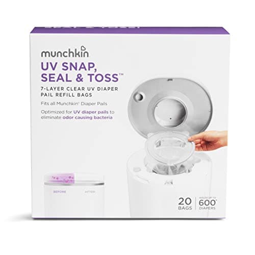 Munchkin® UV Snap, Seal & Toss Diaper Pail Refill Bags