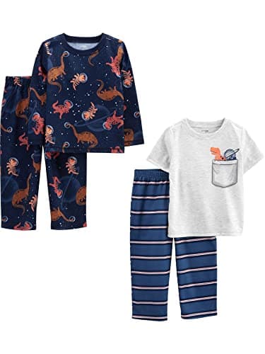 Simple Joys by Carter's Boys' 4-Piece Poly Pajamas