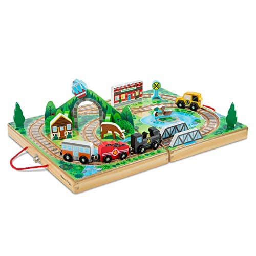 Melissa & Doug Takealong Railway Toy