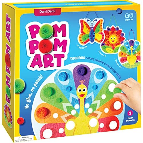 Pom Pom Arts & Crafts Kit for Toddlers