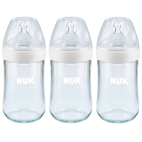 NUK Simple Natural Glass Bottles