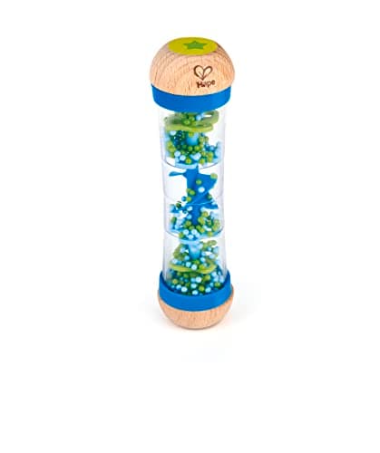 Hape Beaded Raindrops Wooden Musical Shaker