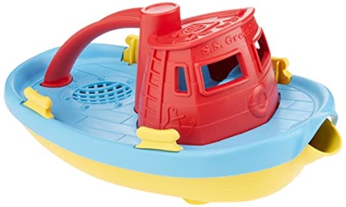 Green Toys Tug Boat Red