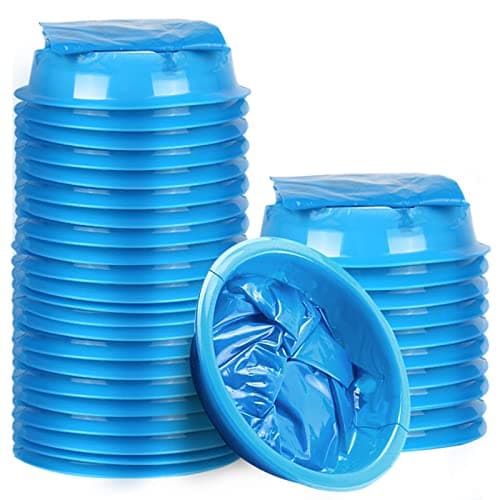 Emesis Bags, YGDZ 30 Pack Disposable Vomit Bags Blue Barf Bags