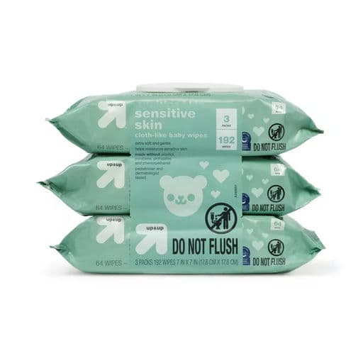 Target Up&Up Sensitive Skin Wipes