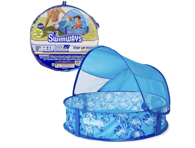 Swimways Elite Pop-Up Above Ground Pool