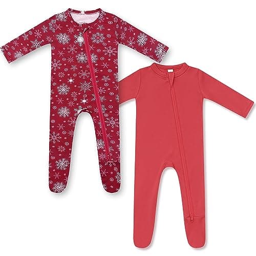 HAPIU Rayon From Bamboo Baby Footed Pajamas