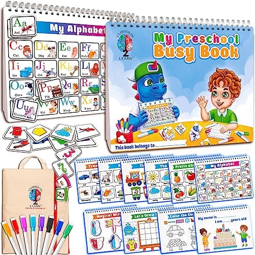 Curious 2 Learn Busy Book