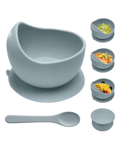 BRVTOT Stay Put Suction Bowls