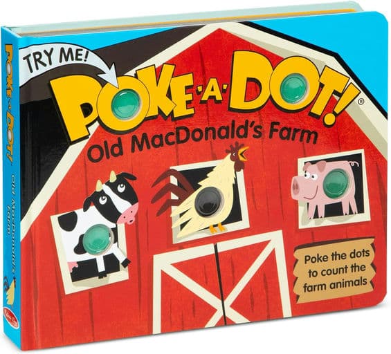 Melissa & Doug Poke-A-Dot Book - Old MacDonald's Farm