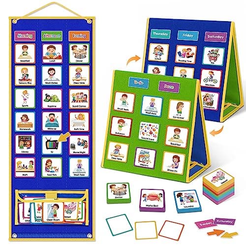 Godery Large Visual Schedule for Kids