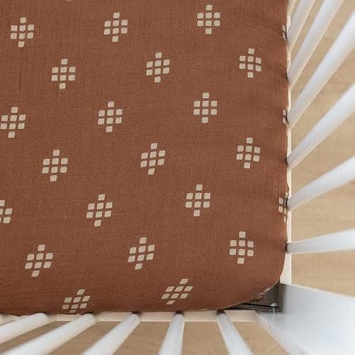 Muslin Crib Sheet by Mebie Baby