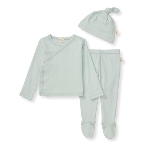 Burts Bees Baby - Tee Pants And Hat Set