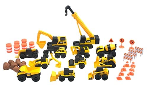 CAT Construction Toys, Little Machines Mega Activity Playset