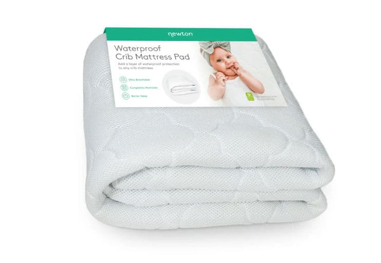 Newton Waterproof Crib Mattress Pad