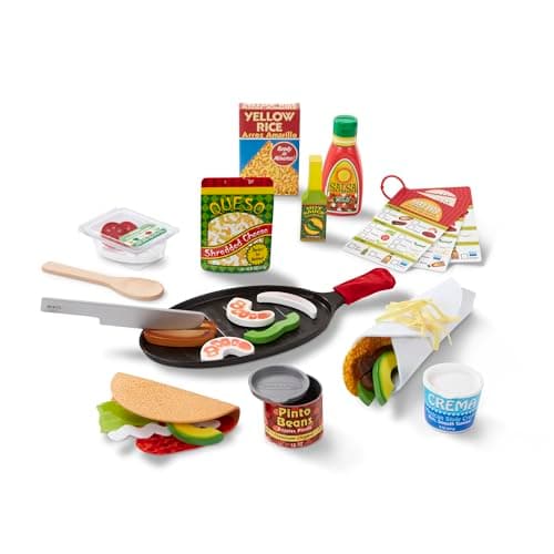 Melissa & Doug Fill and Fold Taco and Tortilla Set