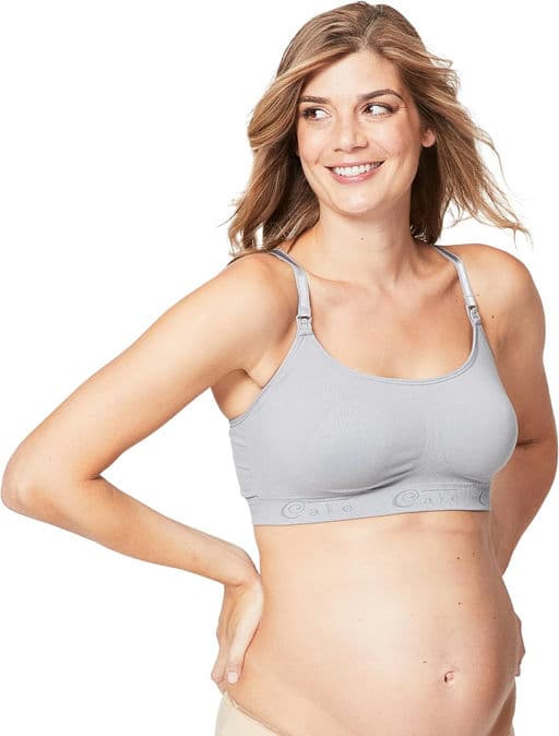 Cake Maternity Cotton Candy Wirefree Nursing Bra for Breastfeeding, Seamless Maternity Sleep Bra