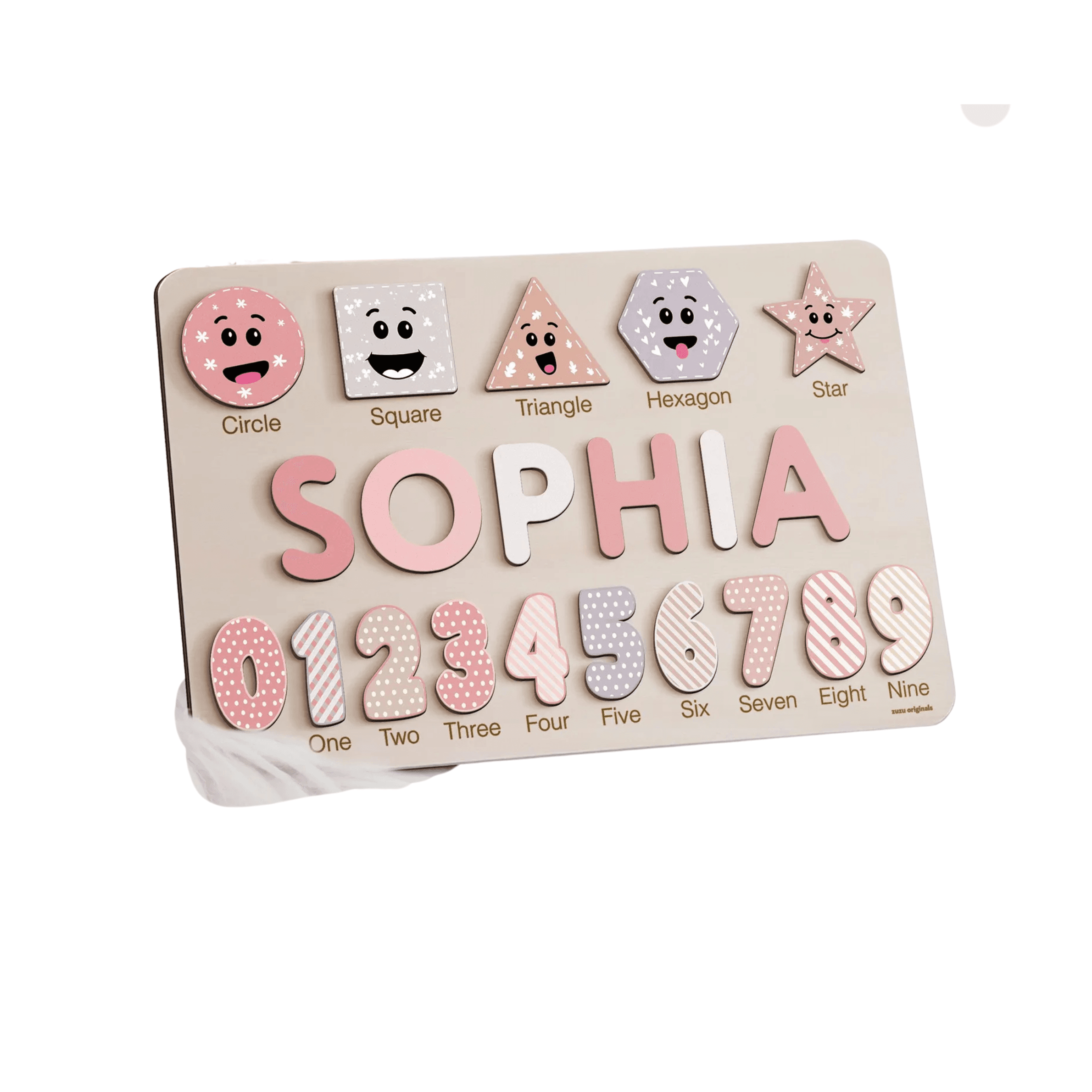 Handmade Custom Wooden Name Puzzle
