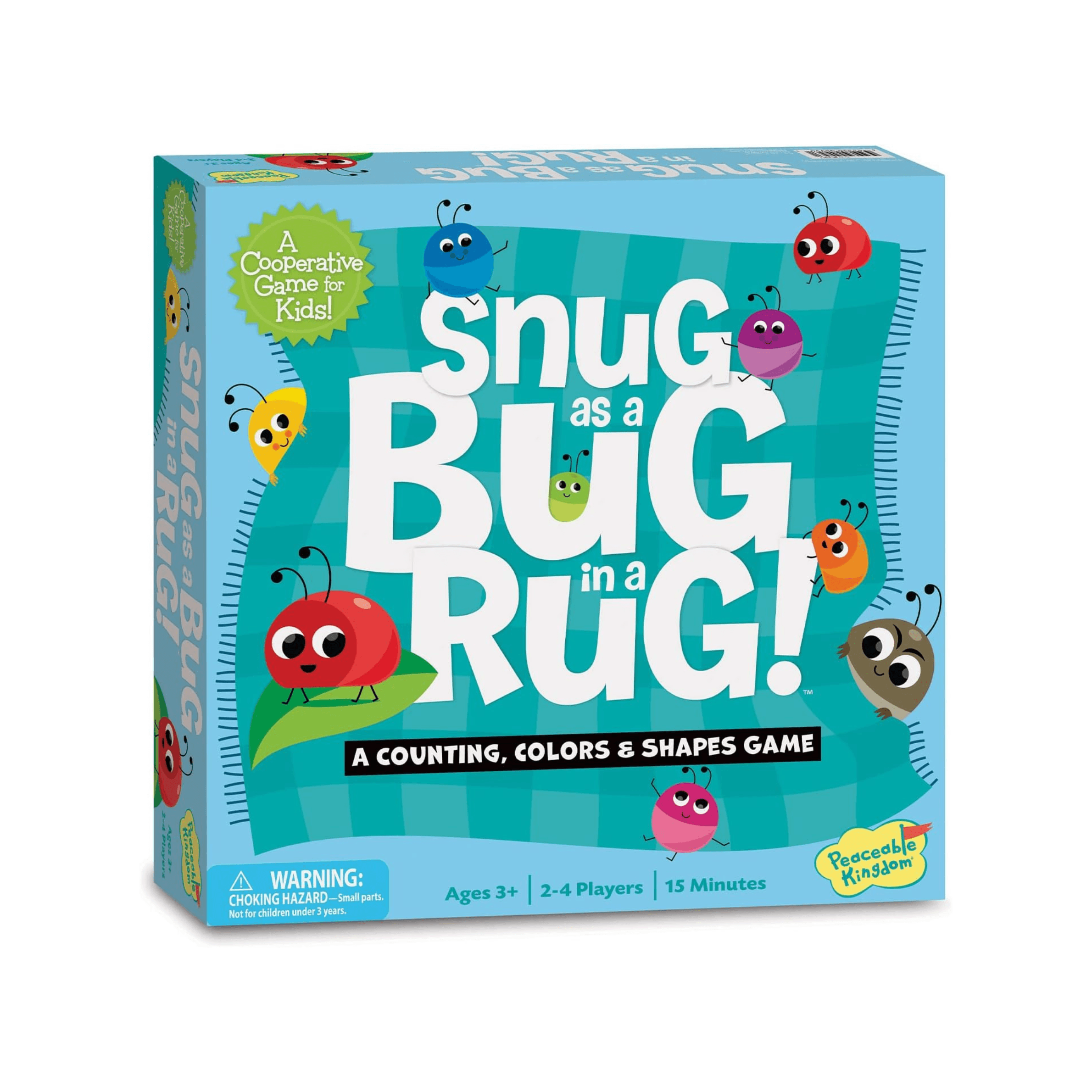 Snug as a Bug in a Rug Award Winning Cooperative Preschool Skills Builder Game