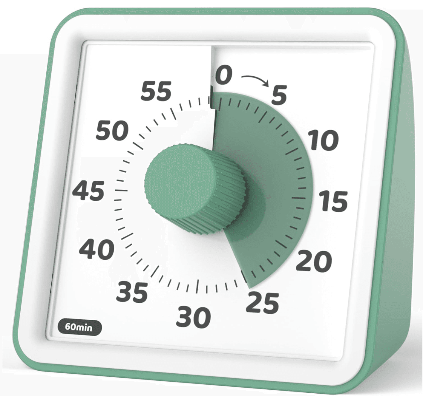 60-Minute Visual Countdown Timer