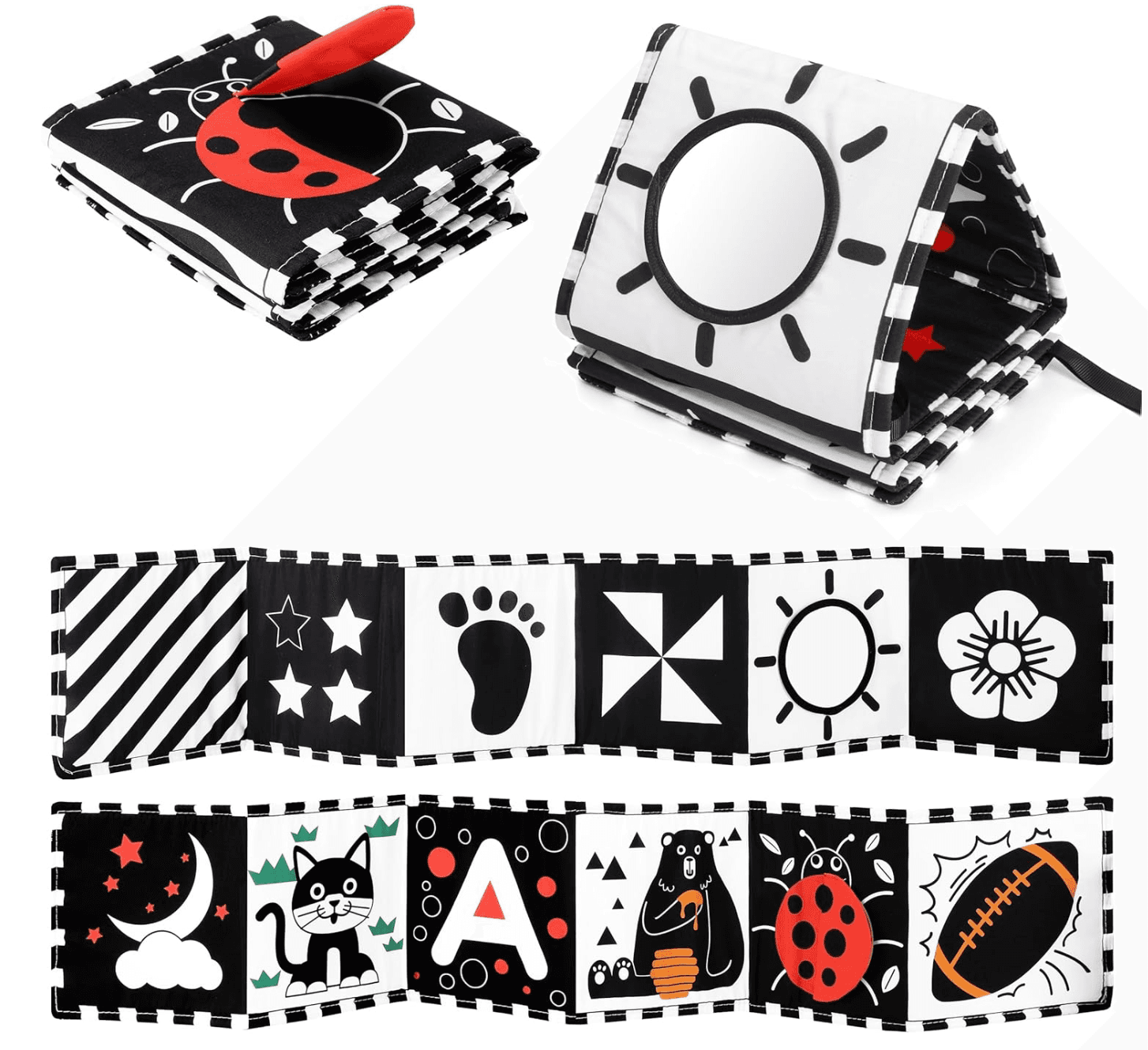 High Contrast Baby Sensory Toys