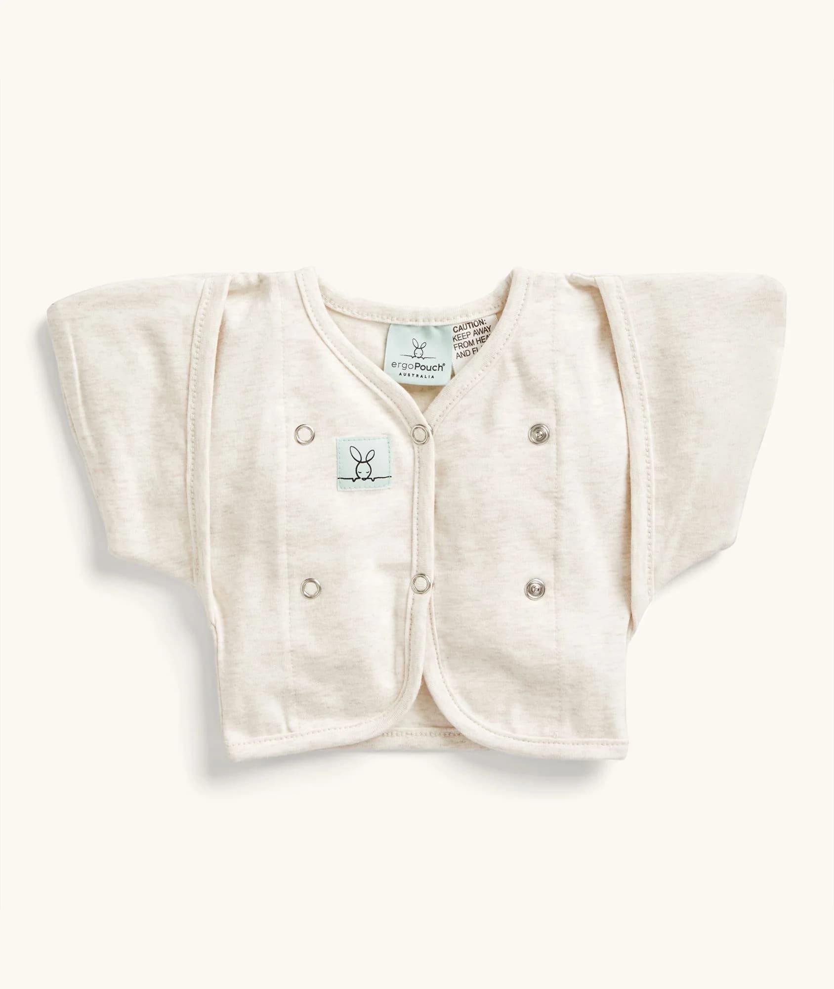 Butterfly Cardi 0.2 TOG (Oatmeal Marle)